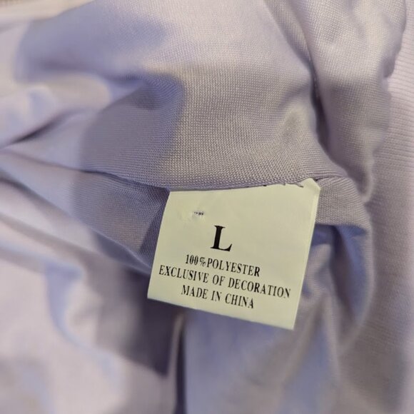 Girls Multicolor Sequin Bomber Jacket – Size Large (Fits 6/7) ✨💜 - Picture 3 of 4